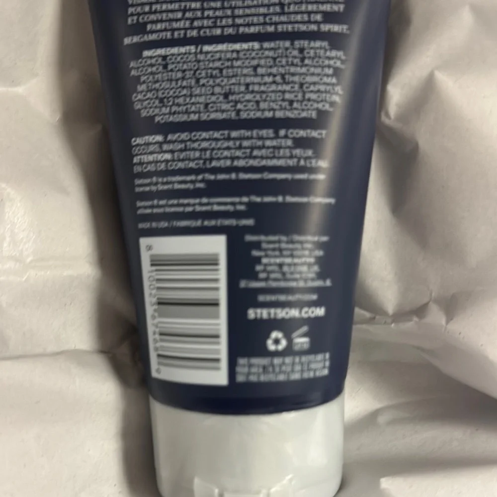 Stetson Spirit Deep Moisture Cream - Blue